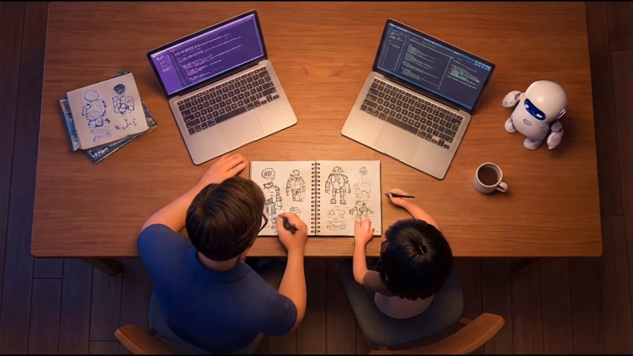 Journey into AI Video Creation, 3D, nanoBanana-Pro, 3D Animation, AI Video Creation reference image