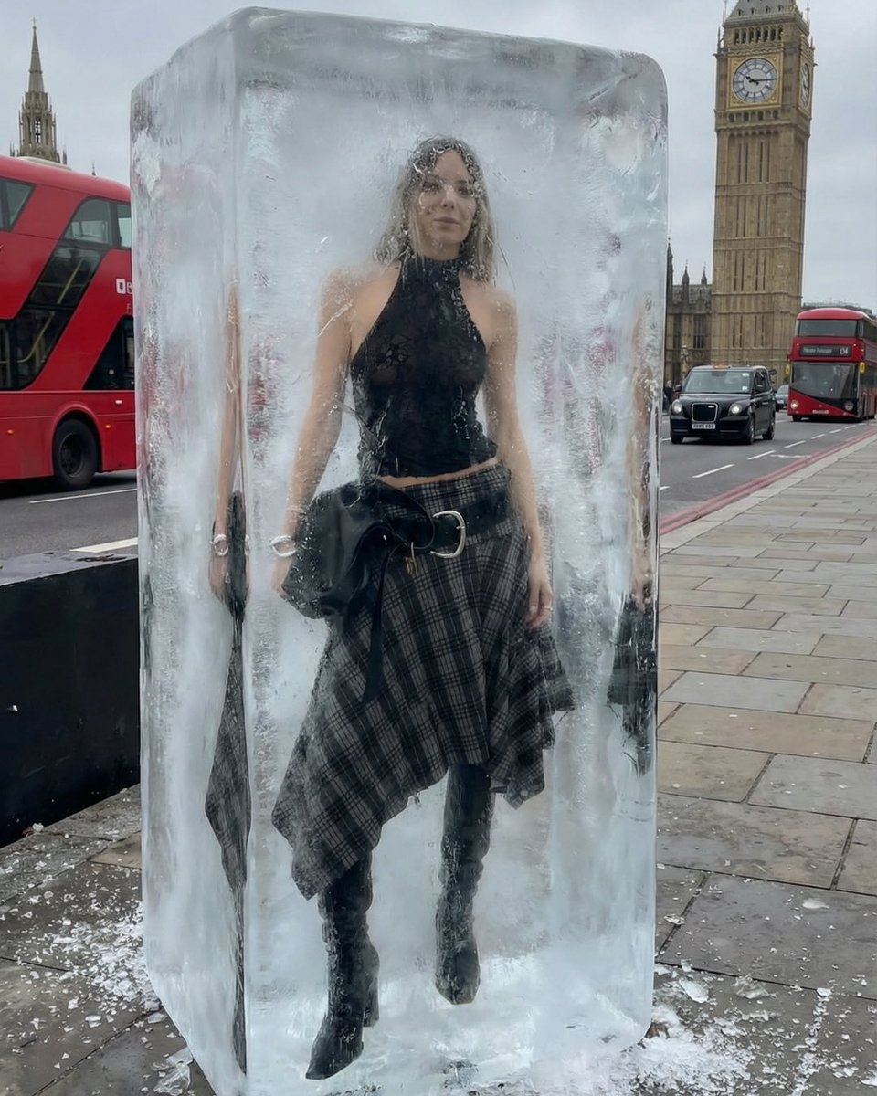 Global Trend 'Frozen-in-Ice' Effect, Avatar, nanoBanana-Pro, Nano Banana Pro, 头像 reference image, image 2 of 4