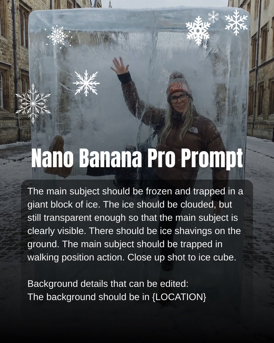 Global Trend 'Frozen-in-Ice' Effect, Avatar, nanoBanana-Pro, Nano Banana Pro, 头像 reference image, image 4 of 4