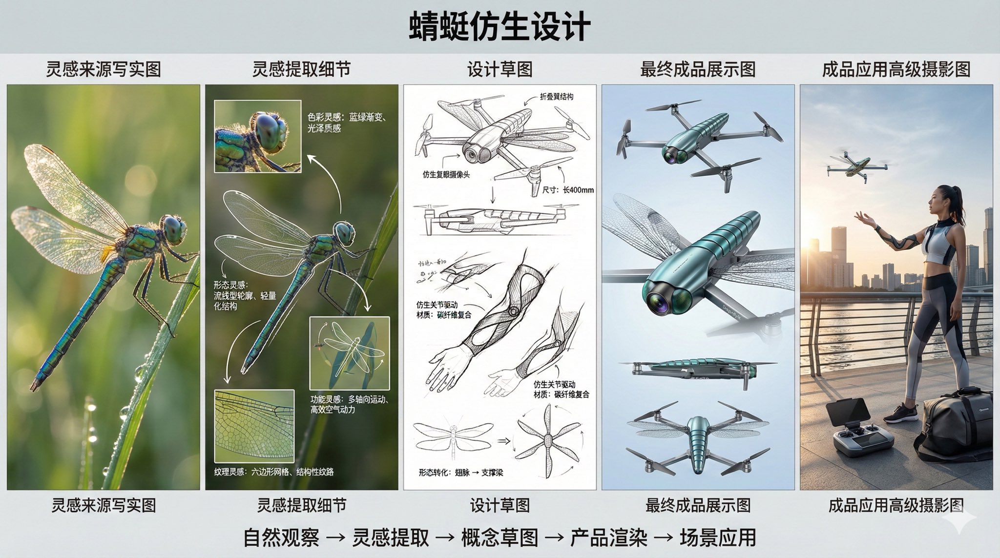 Exploring the Path of AI Bionic Design, Product, nanoBanana-Pro, 产品, 影视 reference image, image 2 of 4