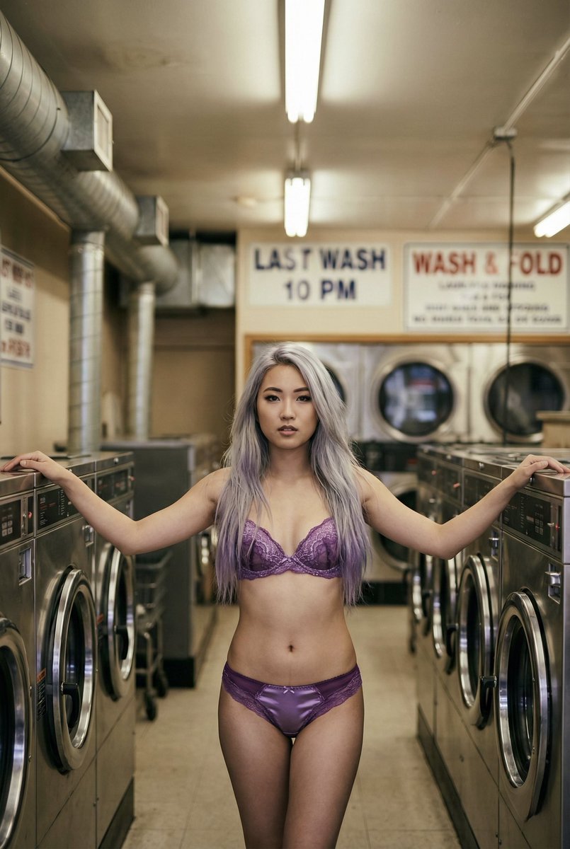 Laundry Day Routine, Fashion, nanoBanana-Pro, Contemporary Fashion, Editorial Lifestyle reference image
