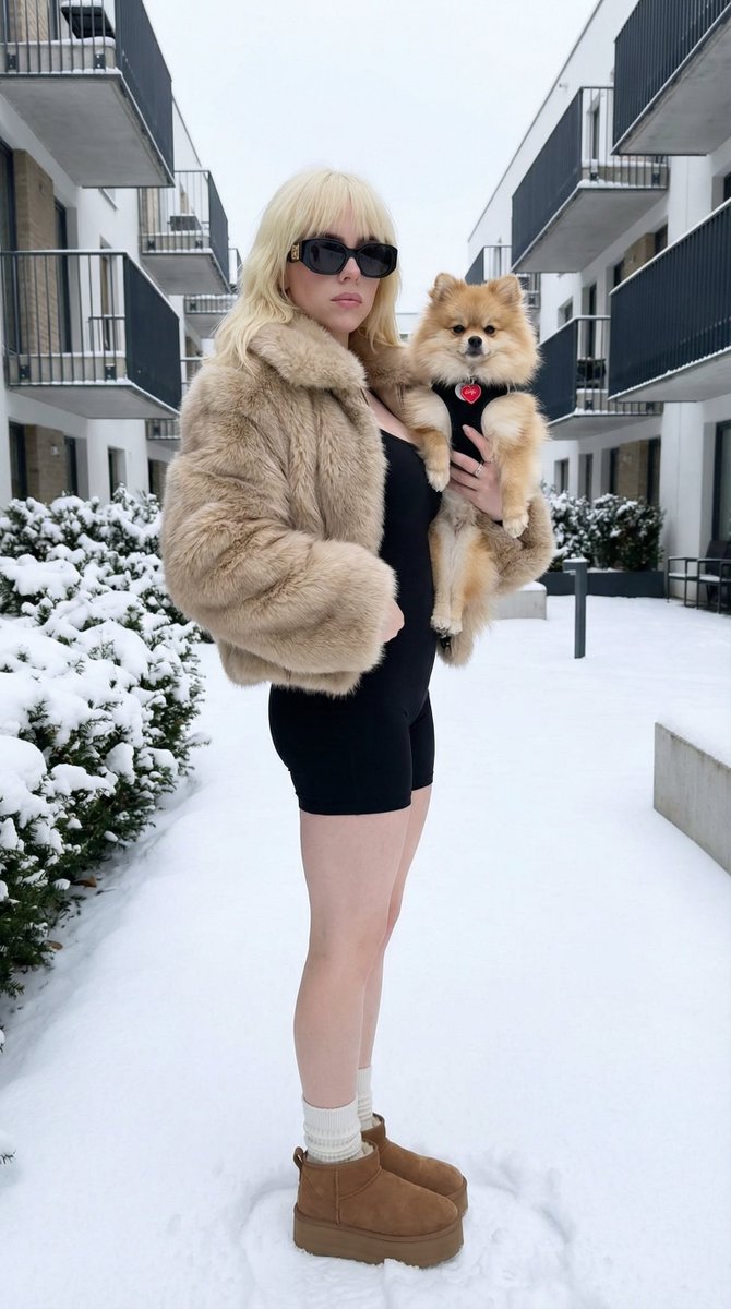 Winter Lifestyle Fashion Photograph, Fashion, nanoBanana-Pro, Contemporary, Fashion reference image