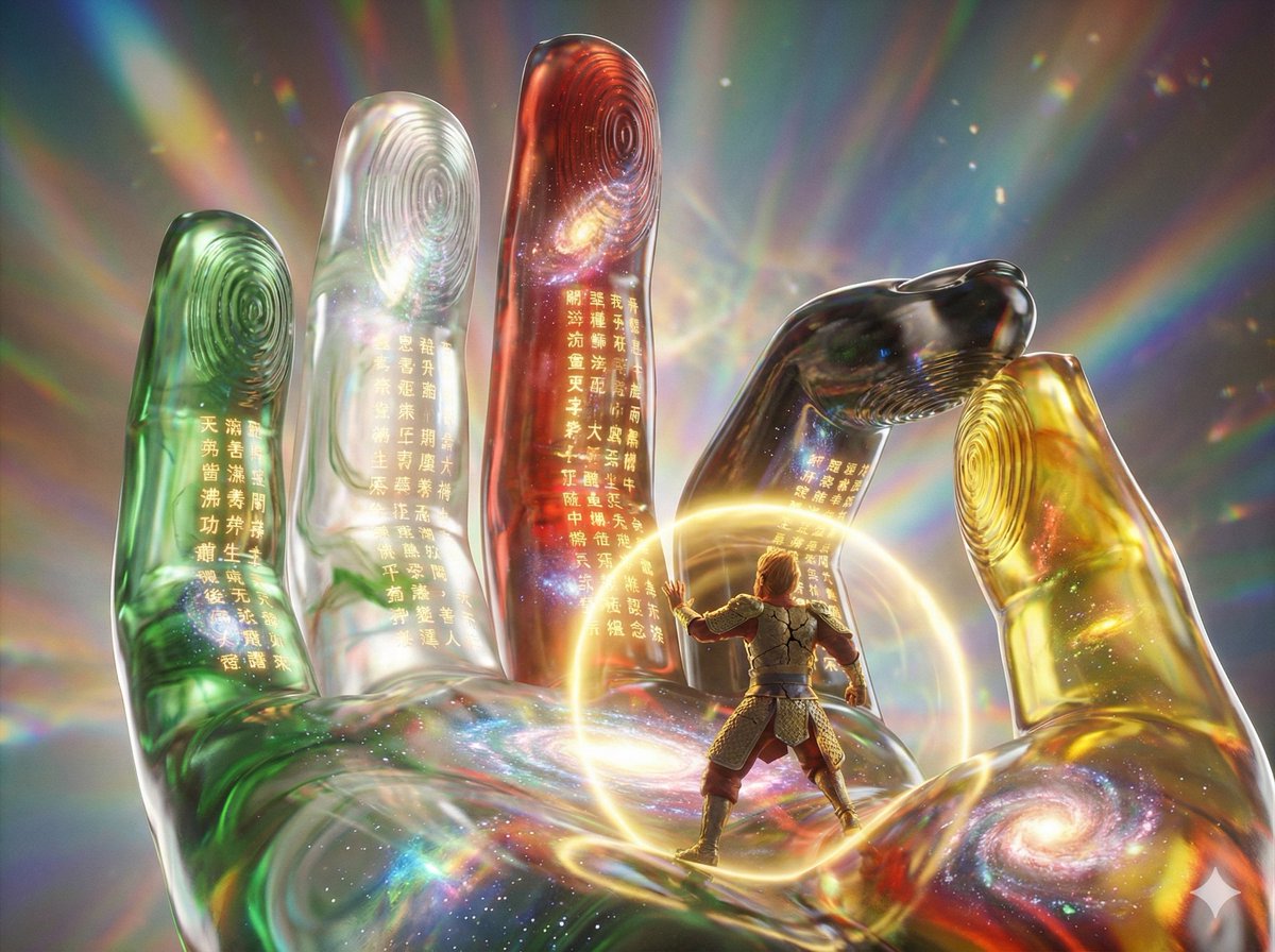 AI's Perception of Eastern Cyber Mythology, Sci-Fi, nanoBanana-Pro, 科技, 现实 reference image, image 3 of 4