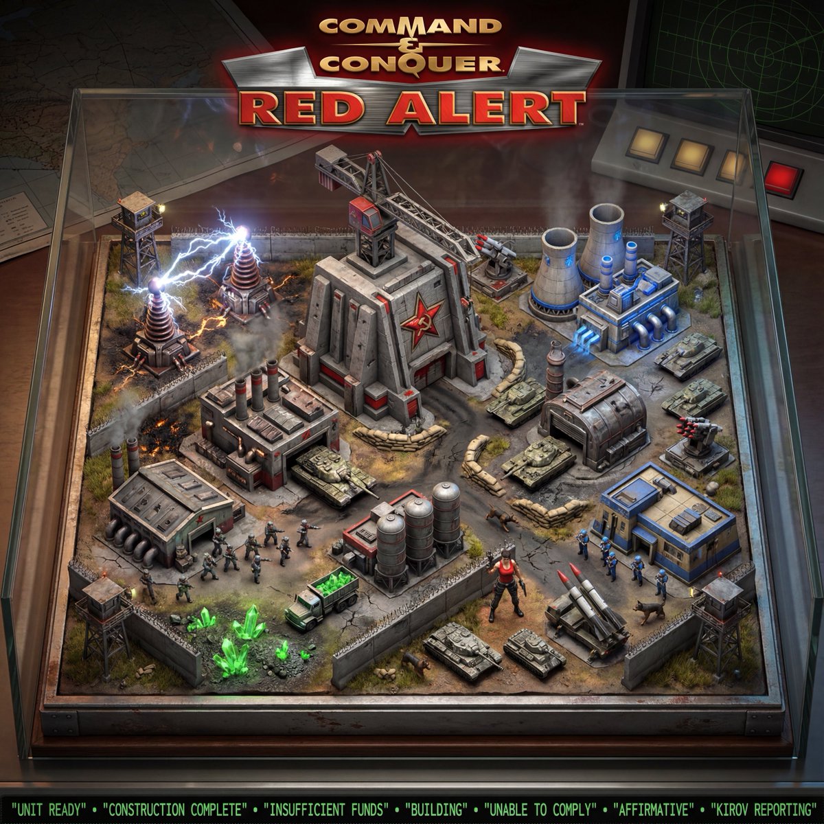 Classic Game 3D Miniature Model, Game, nanoBanana-Pro, 3D, 3D模型 reference image