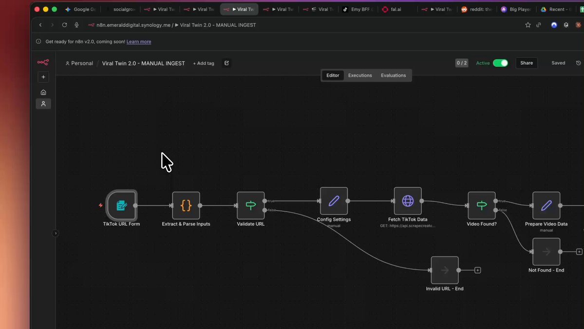 Automated Method for Stealing Viral TikToks, Avatar, nanoBanana-Pro, 3D, AI Content Creation reference image