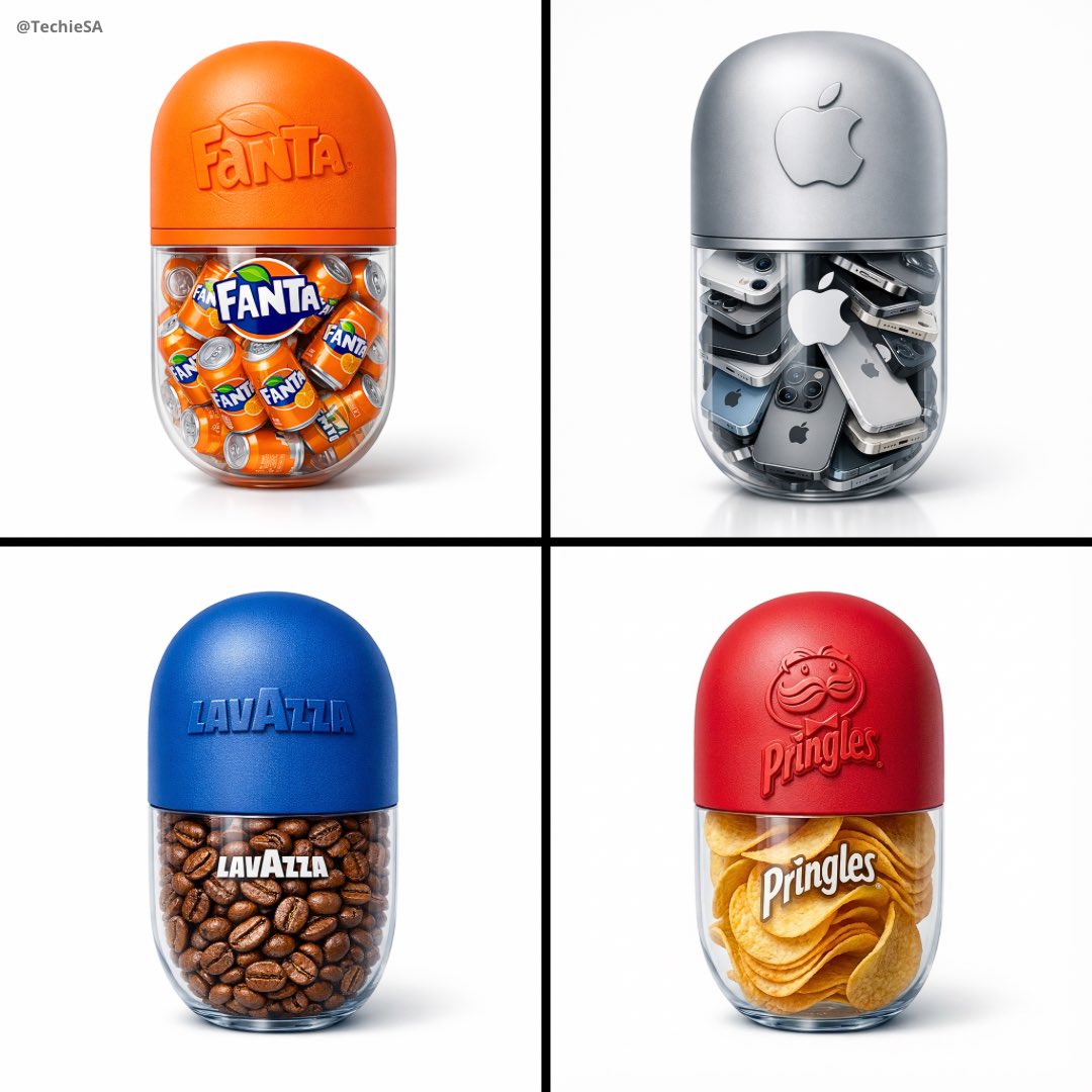 品牌胶囊设计，产品，nanoBanana-Pro，3D, Brand Packaging风格参考图