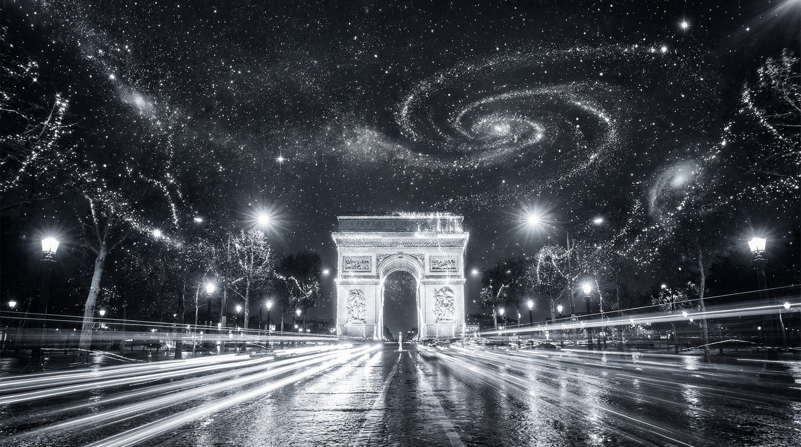 Dreamy Parisian Night Effect, Fantasy, nanoBanana-Pro, 抽象, Ethereal reference image, image 2 of 4