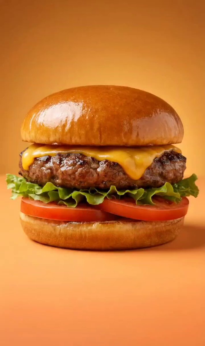 高端商业食品摄影：高级汉堡，现实，nanoBanana-Pro，Burger, Commercial Advertising风格参考图