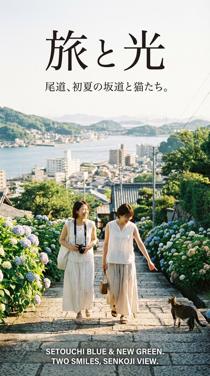 尾道 Tourist Magazine, People, nanoBanana-Pro, f3b91dbc04b1, 特集 reference image
