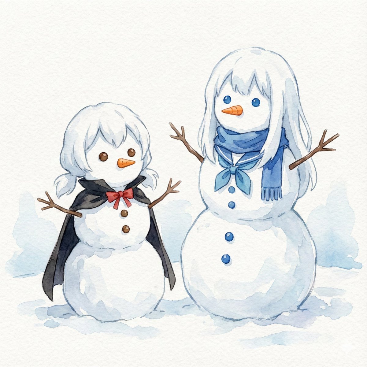 Nano Banana Pro Snowman Transformation, Comic, nanoBanana-Pro, 人物, 科幻 reference image, image 2 of 2