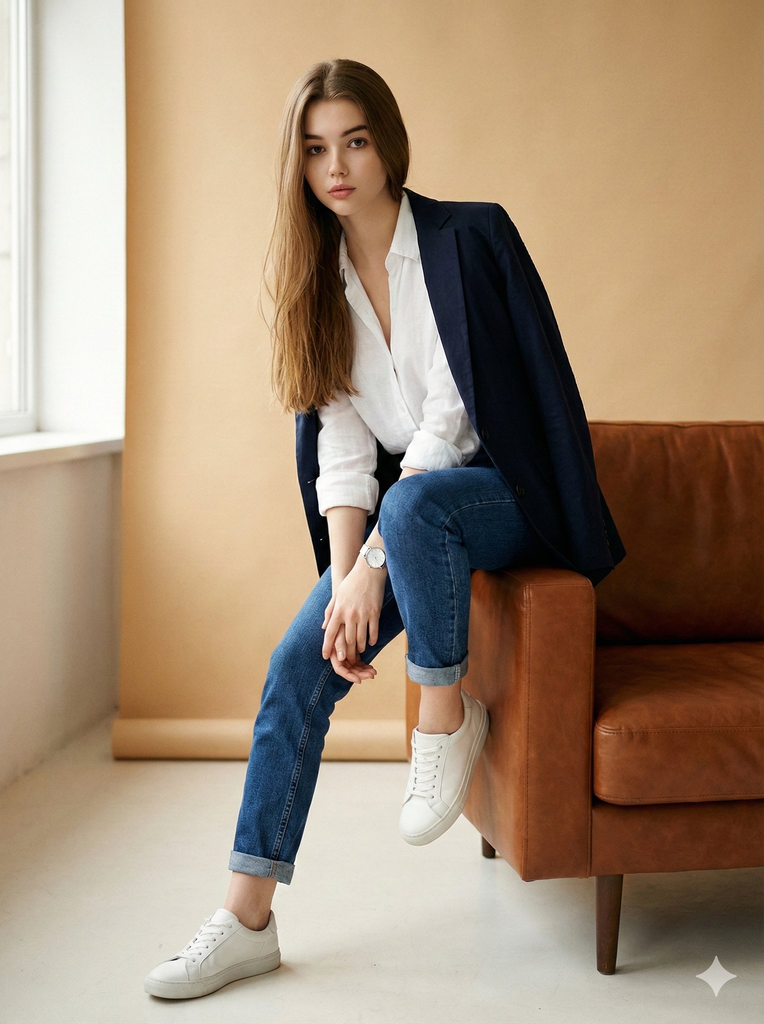 时尚编辑肖像，时尚，nanoBanana-Pro，Cinematic Lighting, Fashion Editorial风格参考图
