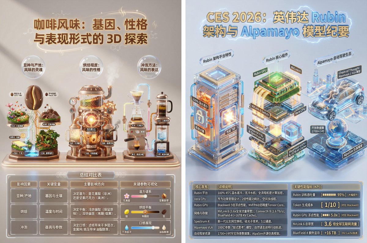 NVIDIA Launch Event 3D Infographic Prompt Analysis, 3D, nanoBanana-Pro, 3D, 3D信息图 reference image