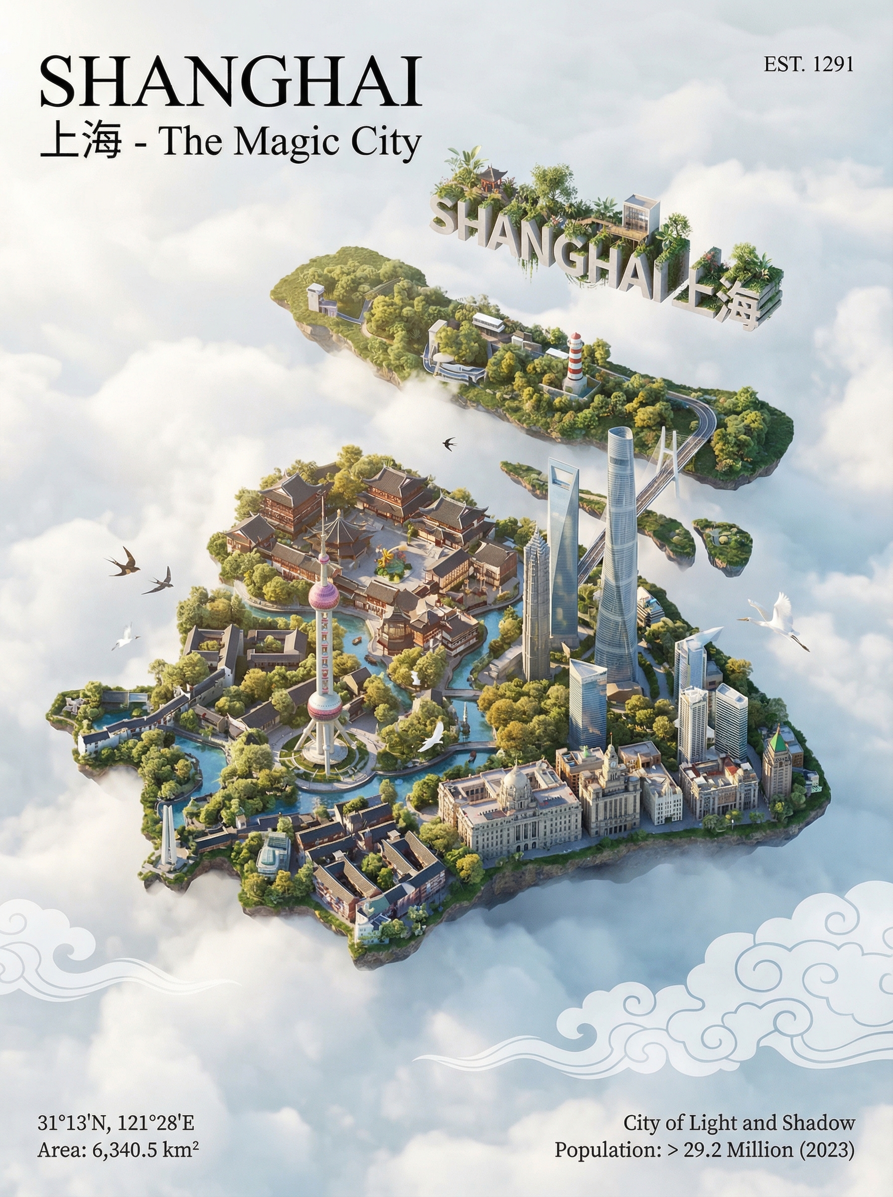 City Poster Design, City, nanoBanana-Pro, 城市, 人物 reference image, image 6 of 6