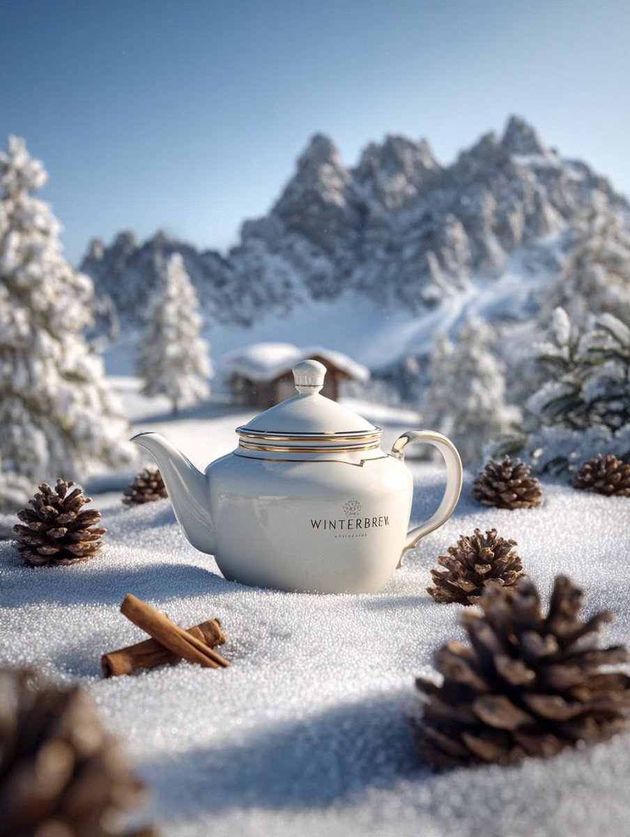 Winter Brand Visual, Product, nanoBanana-Pro, Alpine Atmosphere, High-End Branding reference image