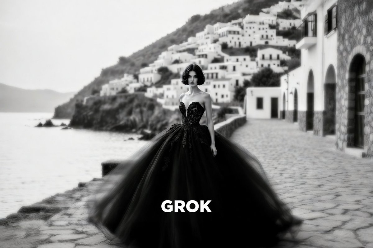 High-Fashion Black and White Photograph in the Style of Paolo Roversi, Fashion, nanoBanana-Pro, Black and White, Dreamy Motion Blur reference image