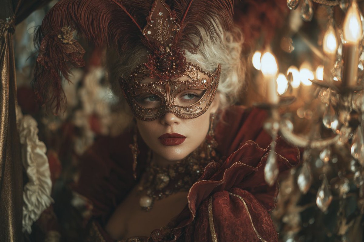 Vintage Masquerade Soiree, Retro, nanoBanana-Pro, 产品, 影视 reference image, image 4 of 4