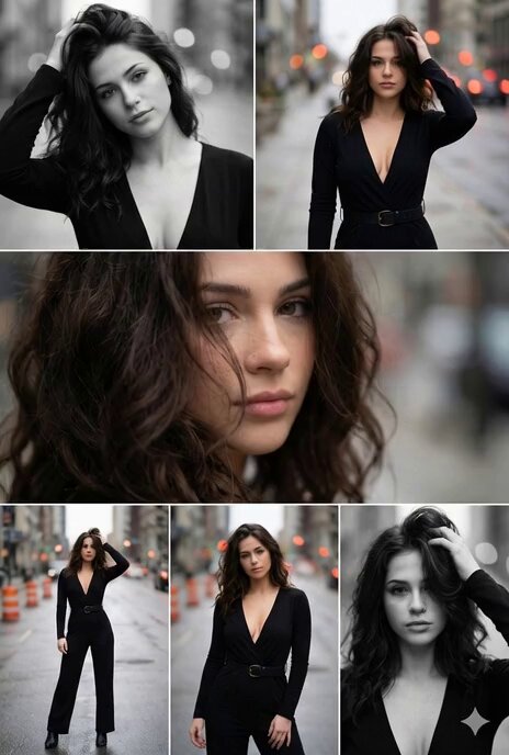 Ultra-Photorealistic Fashion Editorial by Grok AI, Fashion, nanoBanana-Pro, Deep V-Neck, Fashion Editorial reference image