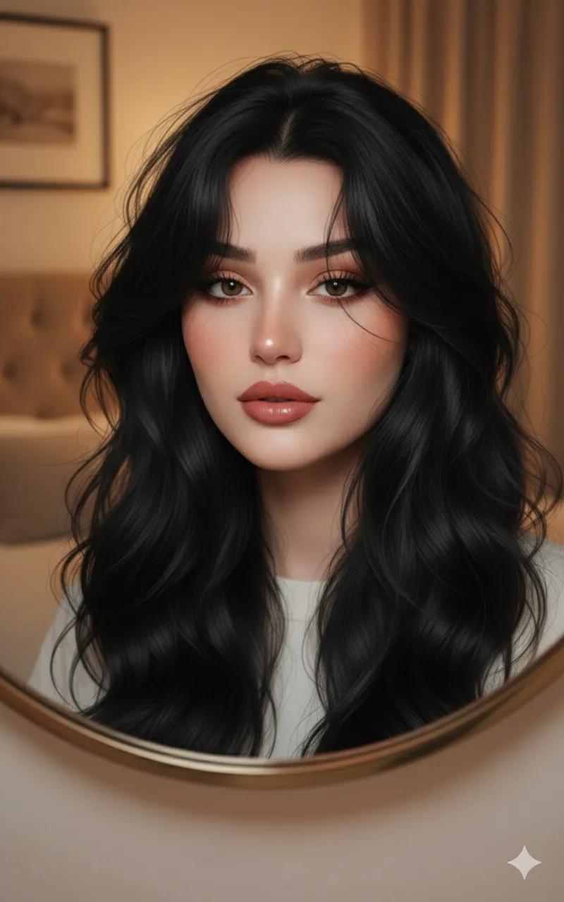 Ultra-Realistic Close-Up Portrait of a Handsome Young Woman, People, nanoBanana-Pro, Cinematic Quality, Close-Up Portrait reference image