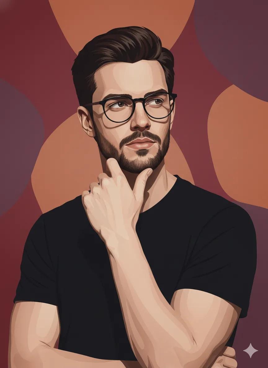 Vivid Digital Illustration from Photo Using Gemini Nano Banana Pro, Illustration, nanoBanana-Pro, Confident Expression, Digital Illustration reference image
