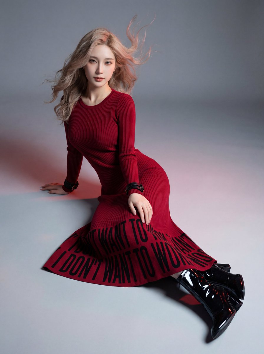 Creative Photography Collection, Fashion, nanoBanana-Pro, Action, AI Art reference image