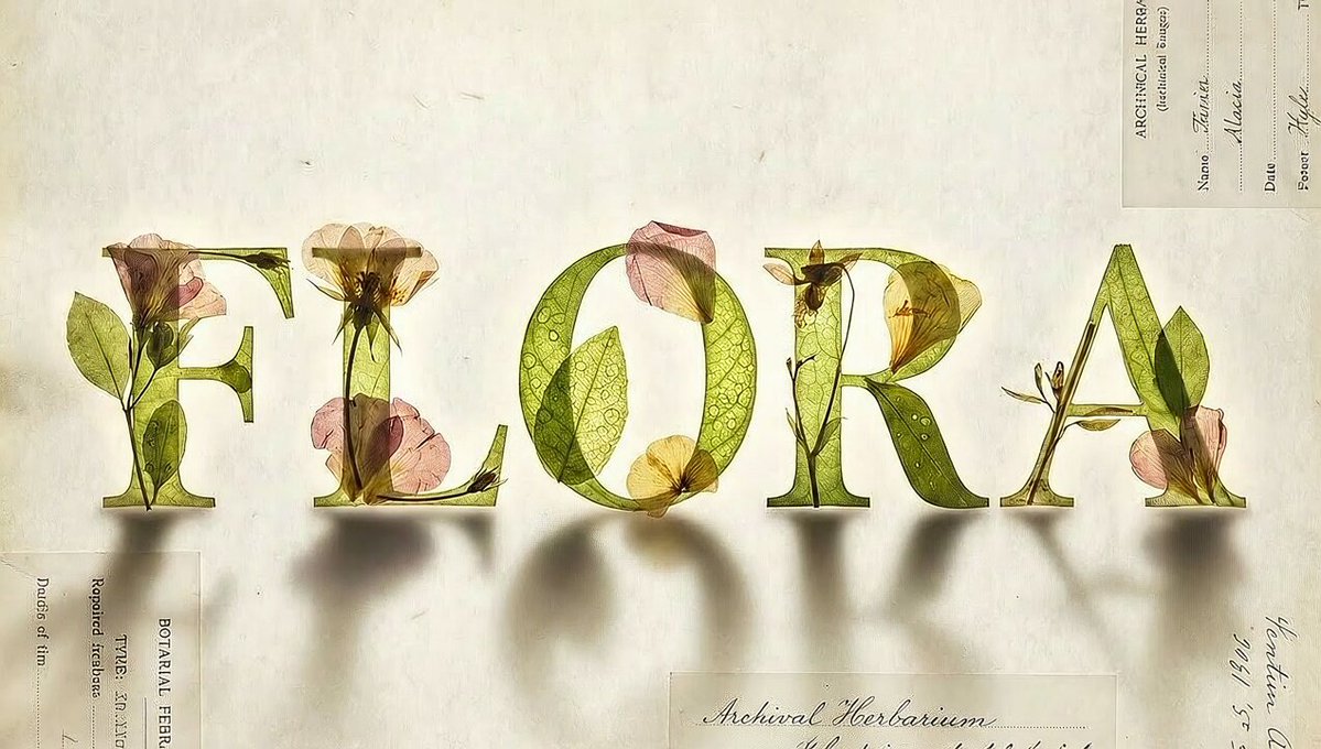Nano Banana Pro + Veo 3.1: Typography Hero Shot, Nature, nanoBanana-Pro, Ambient, Botanical reference image