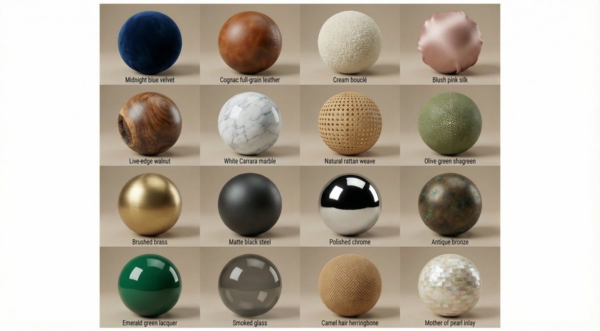 Material Swapping with Nano Banana Pro, 3D, nanoBanana-Pro, 3D, 3D Render reference image
