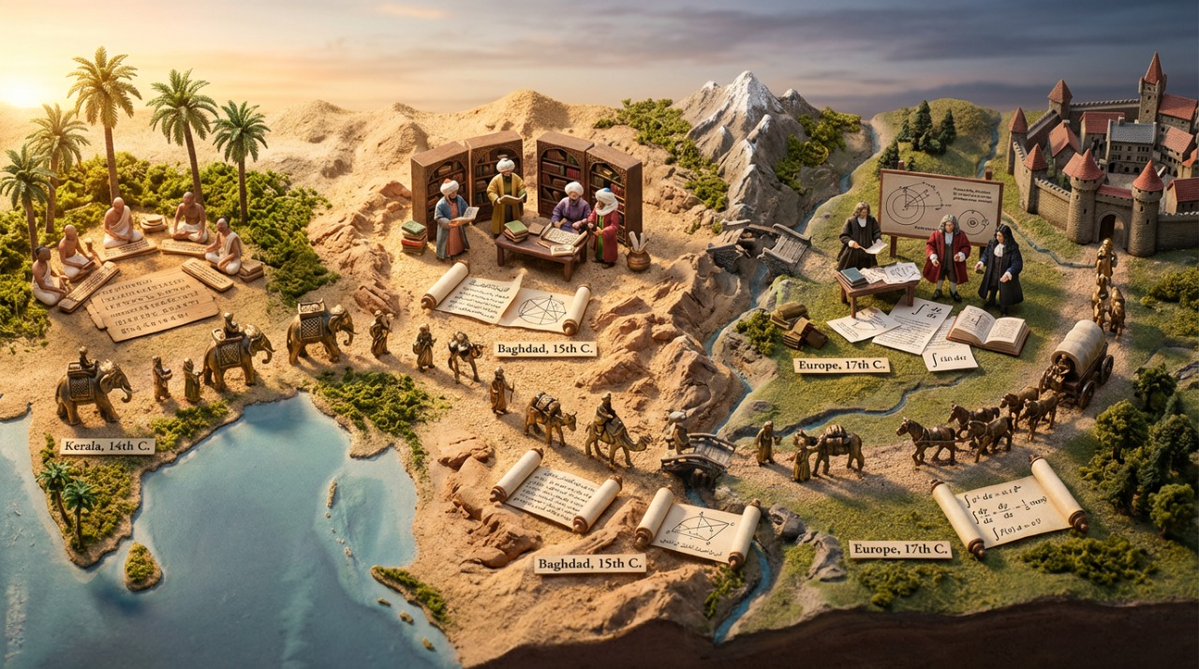 Miniature Silk Road/Trade Route Caravan Scene, History, nanoBanana-Pro, 3D Topographic Map, Cultural Adaptation reference image