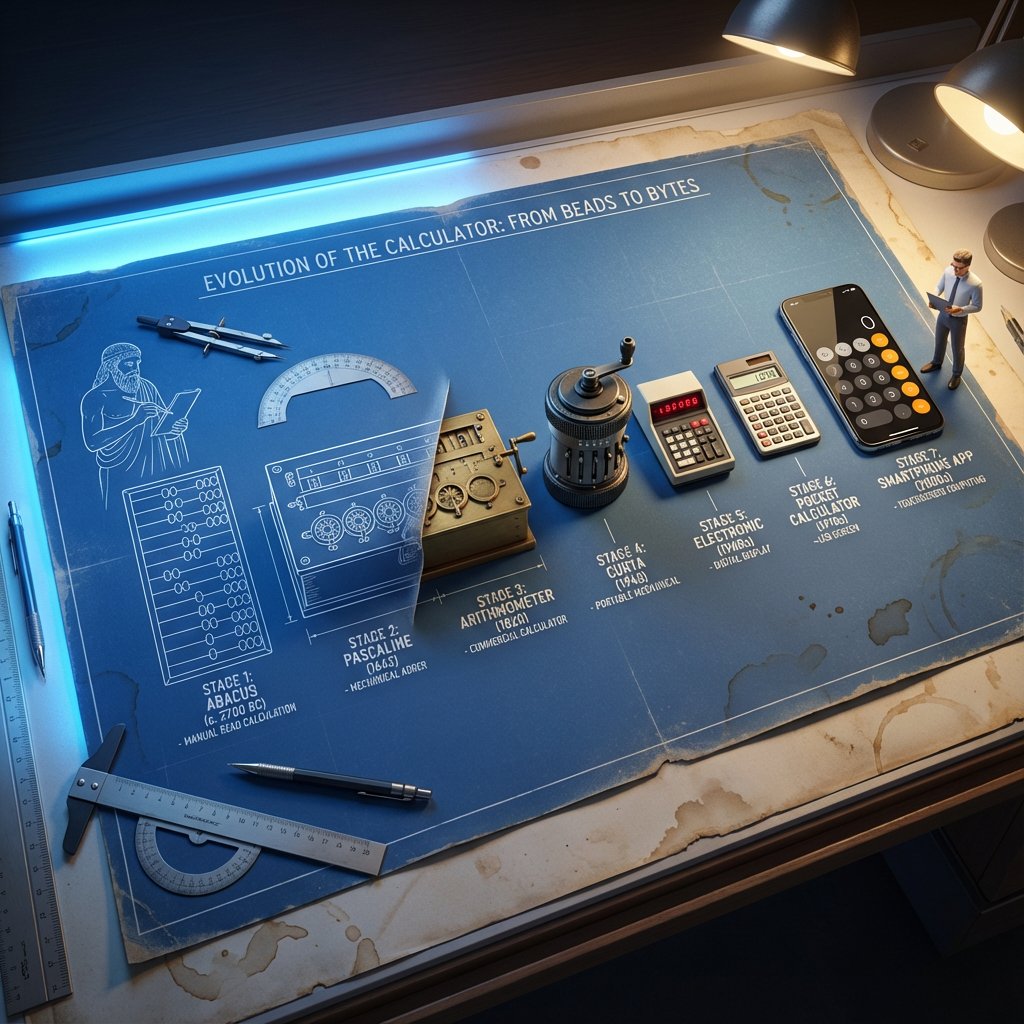 Nano Banana Prompt Visualizing the Evolution of Inventions, Illustration, nanoBanana-Pro, 3D Miniature, Blueprint Art reference image