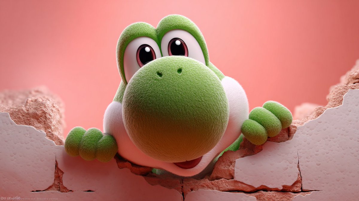 Happy Character Cartoon Breaking Down a Wall, 3D, nanoBanana-Pro, 人物, 影视 reference image, image 4 of 4
