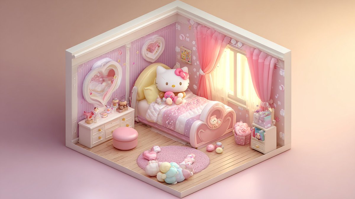 Kawaii Interior Design, Cute, nanoBanana-Pro, 产品, 人物 reference image, image 2 of 4