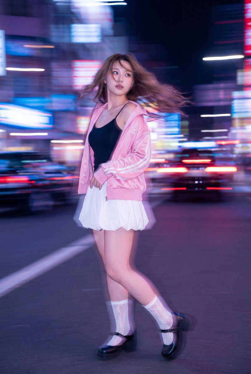 Fantasy AI Fashion, Fashion, nanoBanana-Pro, Cinematic Atmosphere, Dynamic Movement reference image
