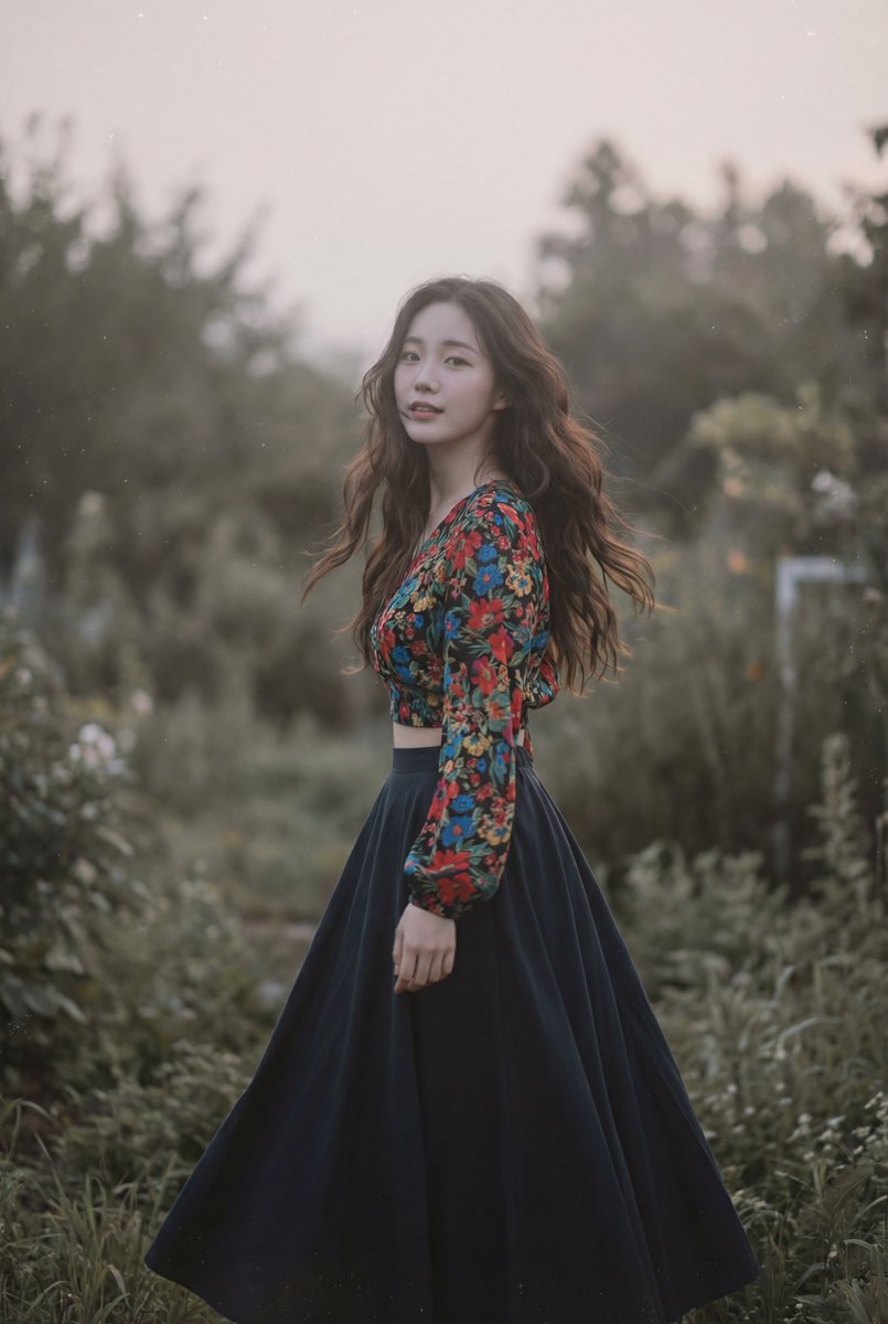 Idea from KusoPhoto - Dreamy Korean K-pop Idol Photo, Film, nanoBanana-Pro, Dreamy Aesthetic, Film Grain reference image