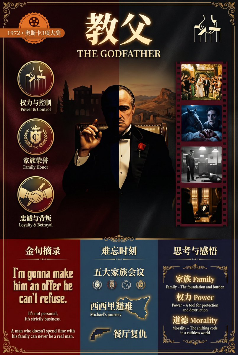 书籍电影海报风格提示词，影视，nanoBanana-Pro，Artistic Inspiration, Book Poster风格参考图