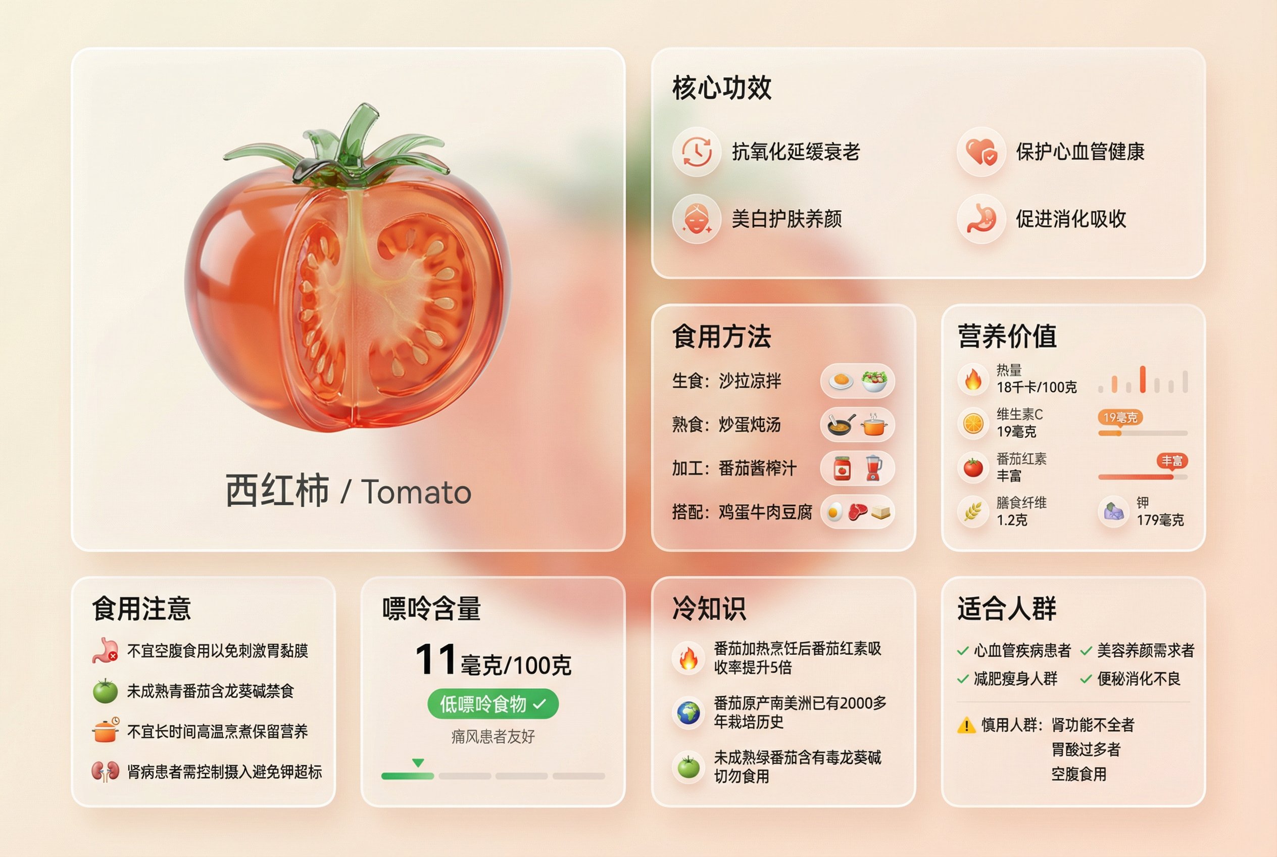 Modern Bento Grid Layout Product Display Design, Product, nanoBanana-Pro, 3D Glass, Bento Layout reference image