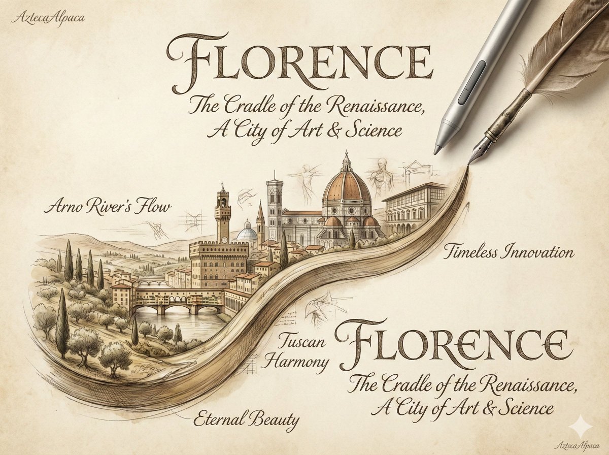 Florence and the Renaissance Masters, History, nanoBanana-Pro, Artistic Composition, Chiaroscuro reference image