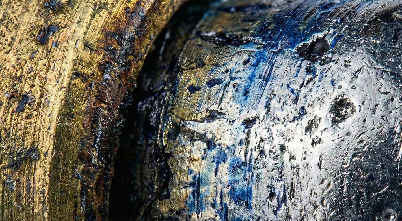 Deep Exploration of a Ballpoint Pen Tip at Microscopic Level, Avatar, nanoBanana-Pro, 头像, 抽象 reference image, image 3 of 4