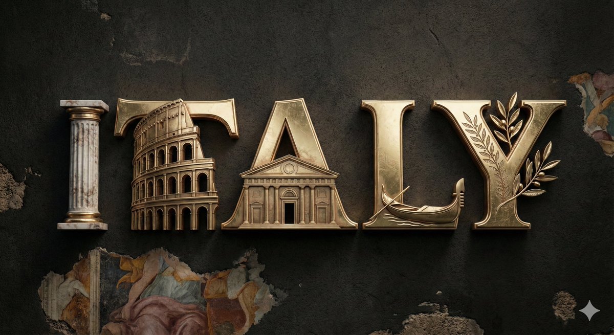 Country-Based Cultural Typography, 3D, nanoBanana-Pro, 3D, 3D Typography reference image