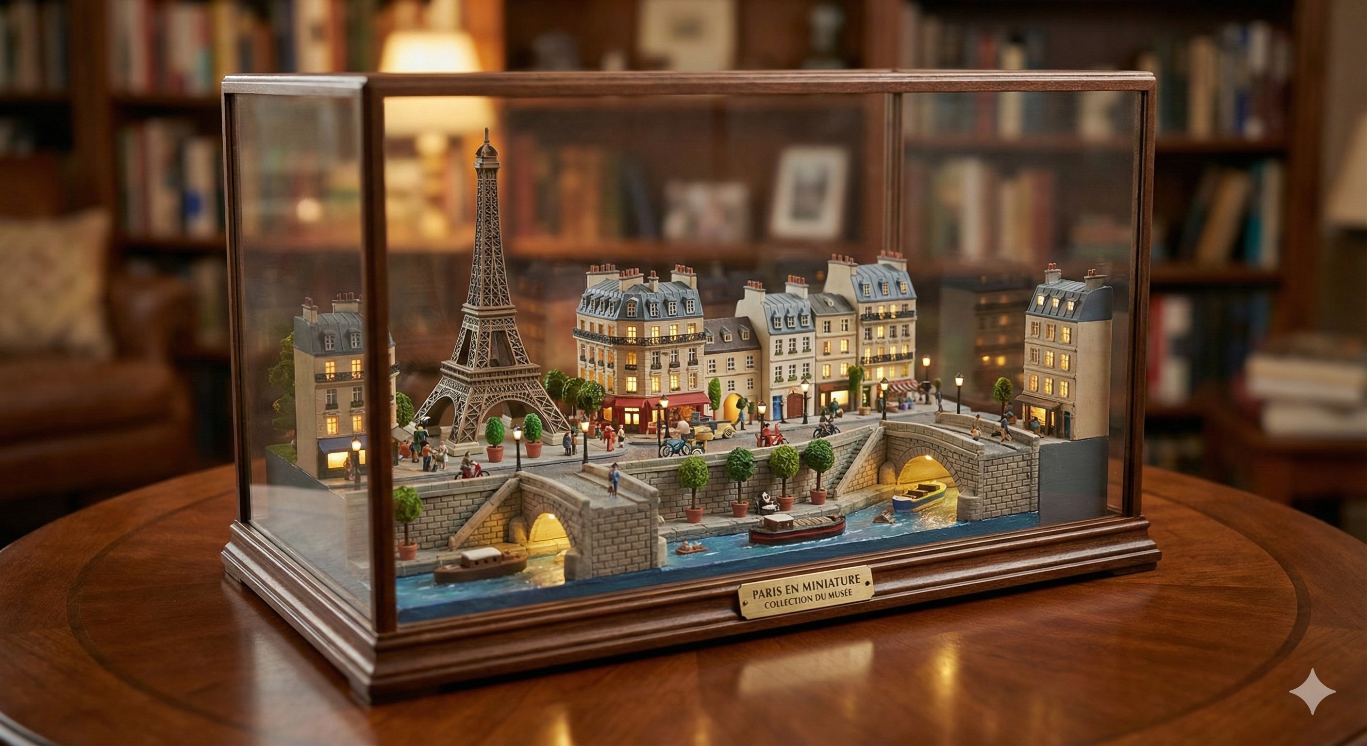 Miniature City World, City, nanoBanana-Pro, Iconic Buildings, Miniature Cityscape reference image