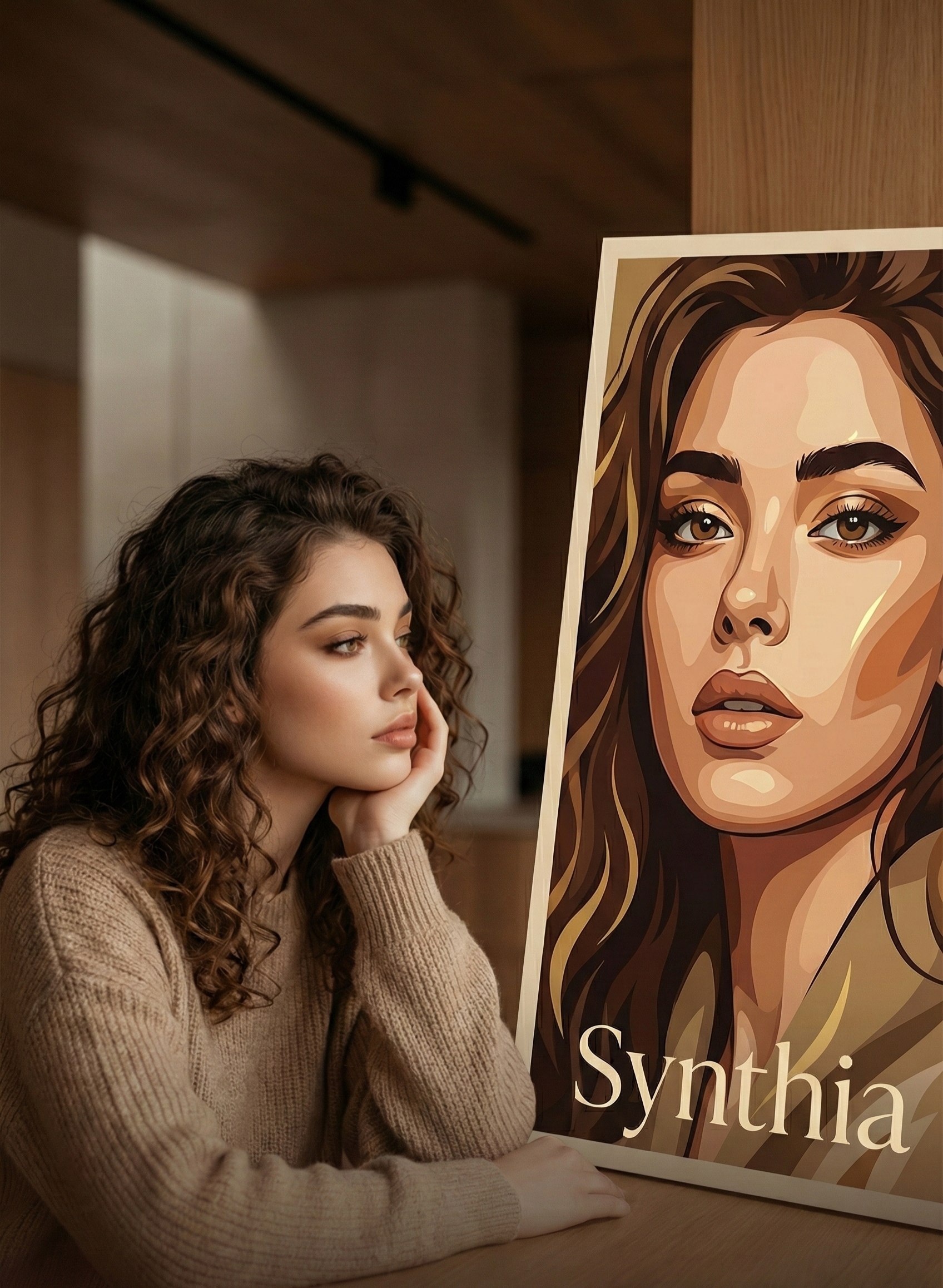 Modern Cinematic Portrait Scene, Film, nanoBanana-Pro, Ambient Lighting, Cinematic Color reference image