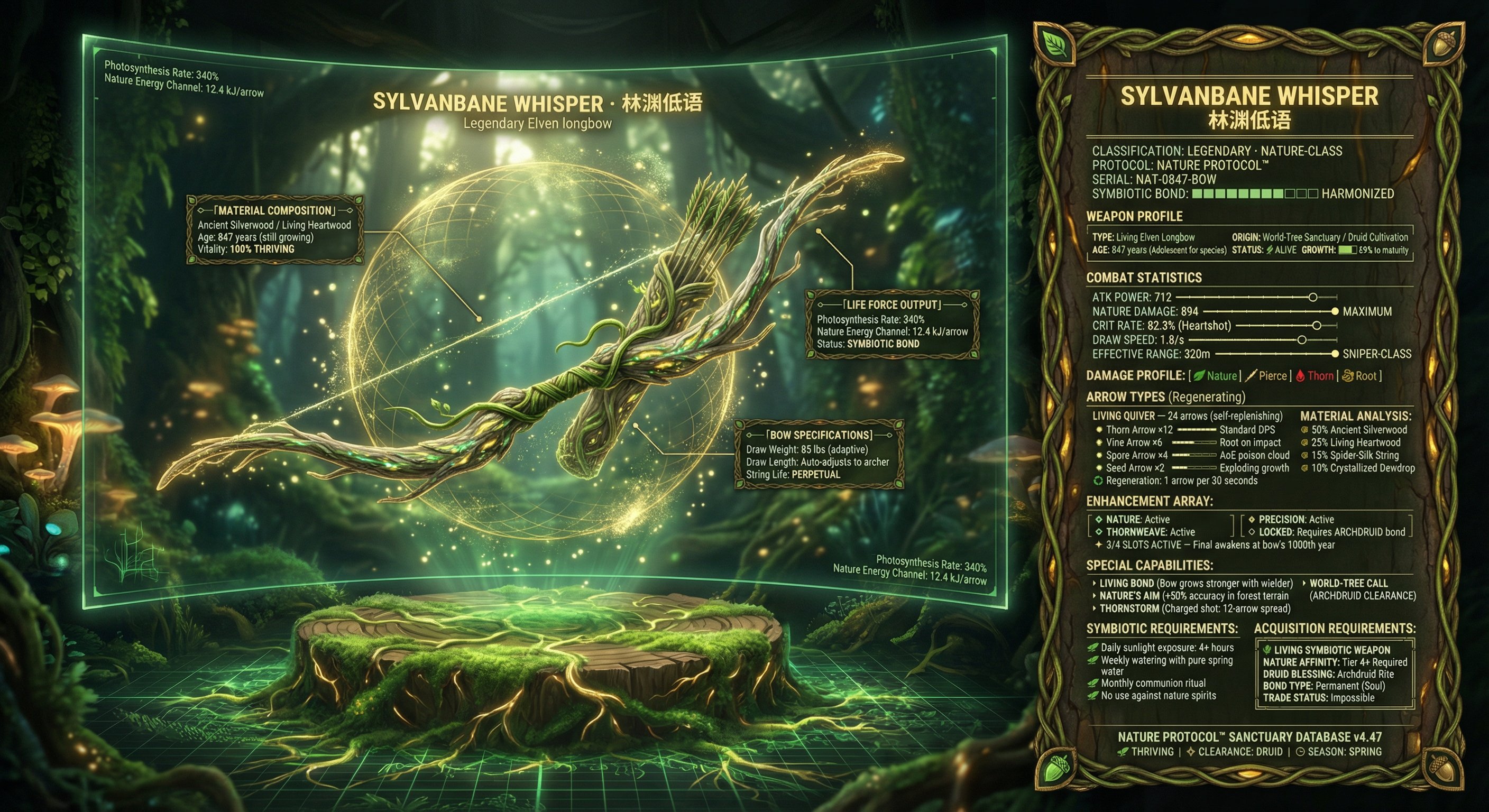 Cyber Fantasy Holographic Weapon System, Fantasy, nanoBanana-Pro, 科技, Technology reference image, image 2 of 4