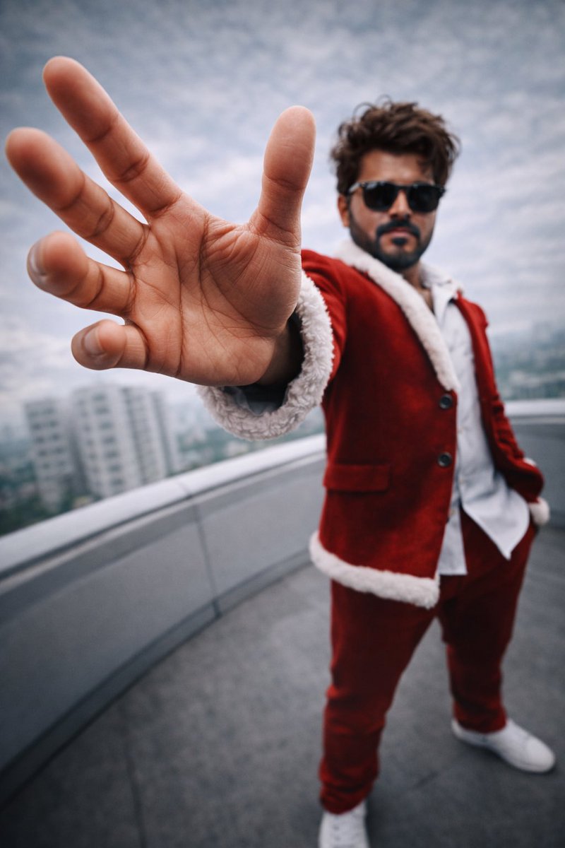 Modern Santa Man Close-Up, People, nanoBanana-Pro, Photorealistic, 人物 reference image, image 3 of 4