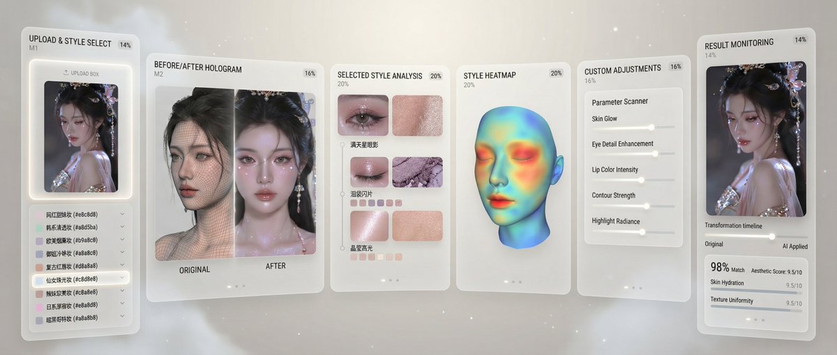 AI Makeup Replication Tutorial Guide, People, nanoBanana-Pro, AI Makeup, Image Replication reference image