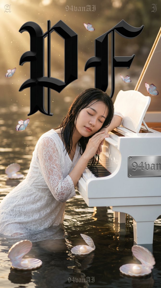 Butterfly Dance, People, nanoBanana-Pro, Butterflies, Chinese Woman Idol reference image