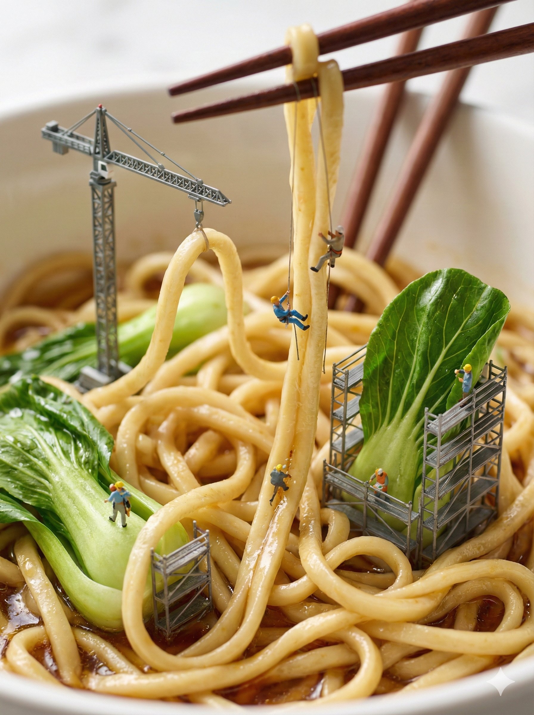 Miniature Worlds and Macro Chinese Cuisine, Food, nanoBanana-Pro, 现实, 国风 reference image, image 2 of 4