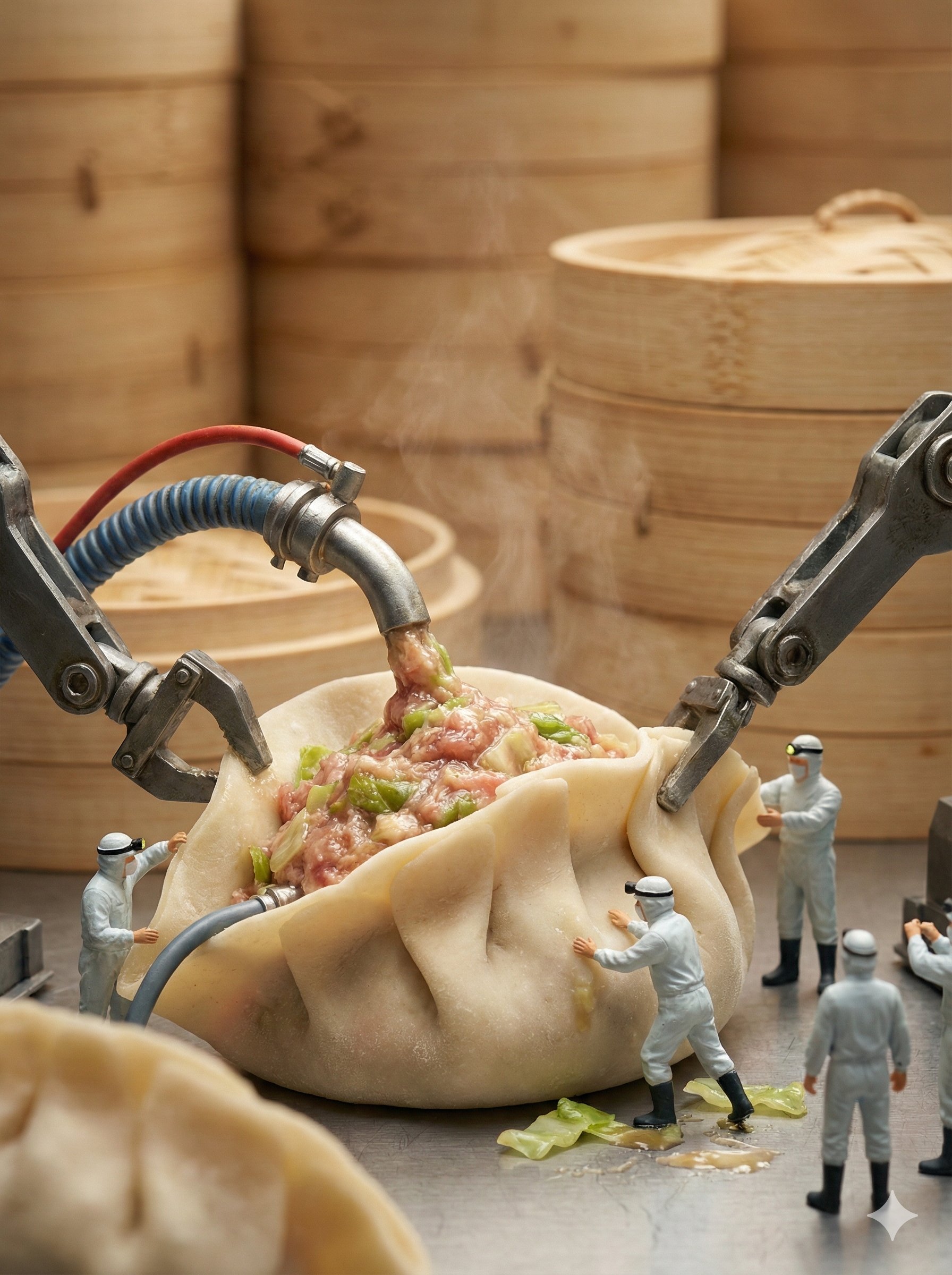 Miniature Worlds and Macro Chinese Cuisine, Food, nanoBanana-Pro, 现实, 国风 reference image, image 4 of 4