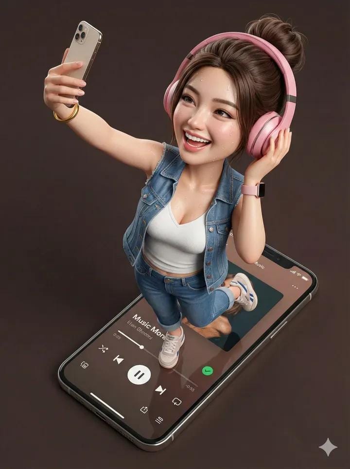 3D半写实小尺寸角色，现实，nanoBanana-Pro，3D Character, Chibi风格参考图