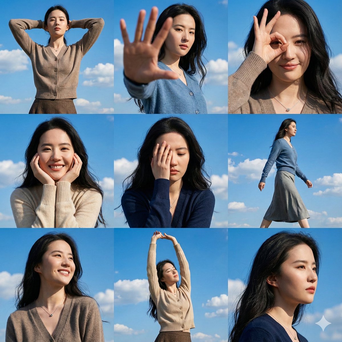 Travel Photography - Female Version, People, nanoBanana-Pro, Diverse Poses, Elegant reference image