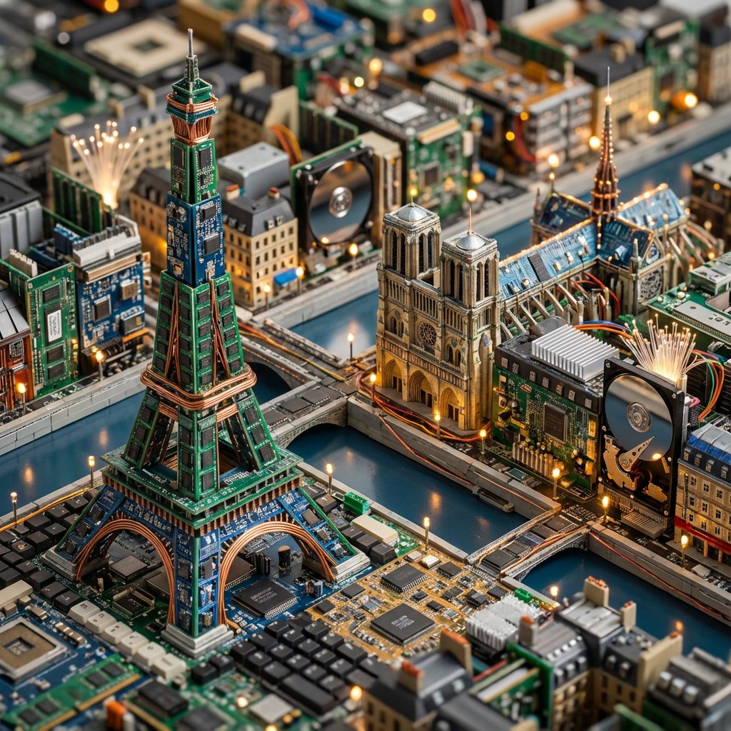 City Remake Based on Material