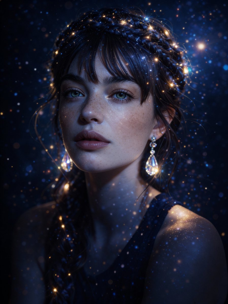 Magical Cinematic Portrait, Fantasy, nanoBanana-Pro, 人物, 现实 reference image, image 2 of 2