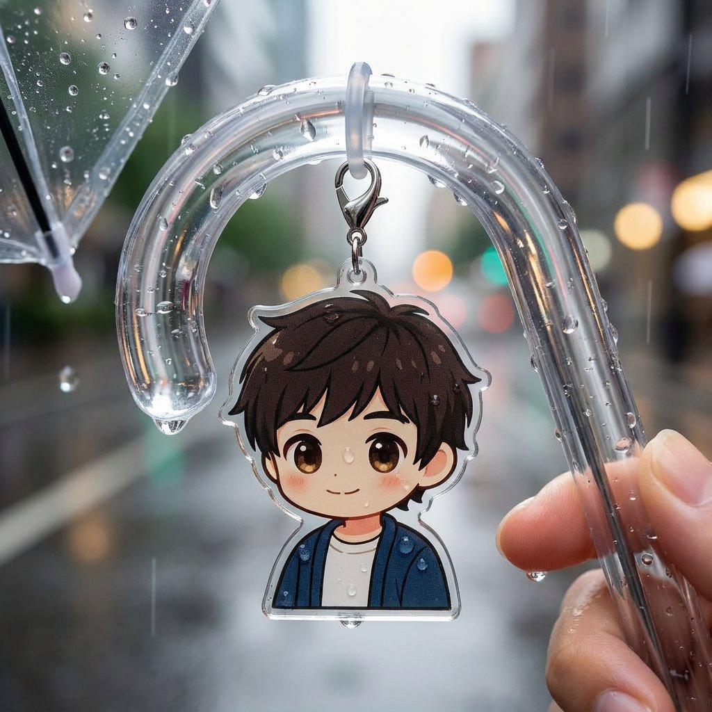Popular Umbrella Handle Charm Accessory Generation Prompt
